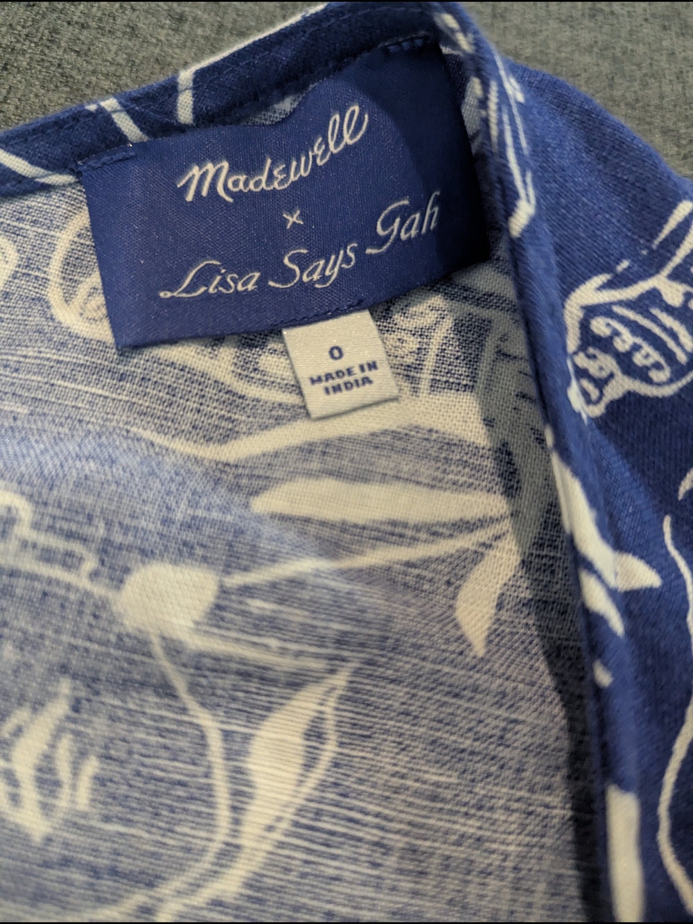 Madewell x Lisa Says Gah One-Shoulder Mini Dress - Picture 5 of 5